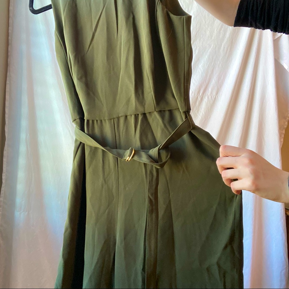 Michael Kors Army Green Jumpsuit